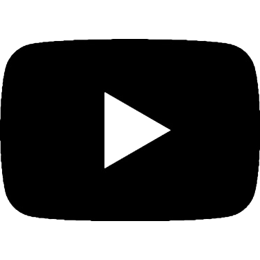 Logo Youtube noir